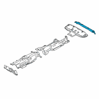 OEM 2022 BMW X2 Heat Insulation, Bumper, Rear Diagram - 51-48-7-427-916