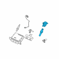 OEM 2008 Ford Explorer Sport Trac Coil Diagram - 8L3Z-12029-A