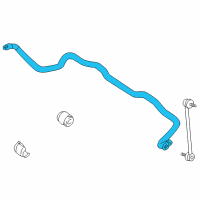 OEM 1997 BMW 740iL Stabilizer, Front Diagram - 31-35-1-091-495