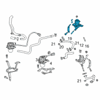 OEM Toyota Tundra Air Switch Valve Diagram - 25710-50042