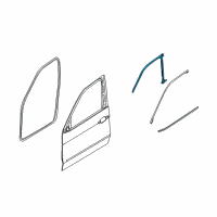 OEM 2009 BMW X5 Seal, Closing Panel, Left Diagram - 51-33-7-137-001