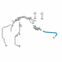 OEM 2017 Honda Civic Tube, Air Bypass Valve Solenoid (A) Diagram - 36181-5BF-A00