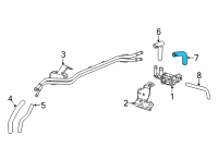 OEM 2017 Honda CR-V Tube B, ABV Sol Diagram - 36182-59B-000