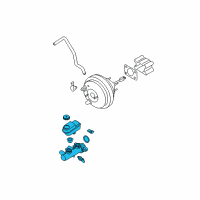 OEM 2009 Nissan Pathfinder Cylinder Assy-Brake Master Diagram - 46010-EA240