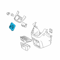 OEM 2010 Kia Sedona Indicator Assembly-Shift Diagram - 467504D100