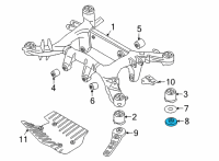 OEM 2020 BMW 530i xDrive Stopper Diagram - 31-10-6-861-141