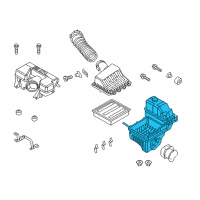 OEM 2014 Ford F-150 Lower Housing Diagram - BL3Z-8A080-A