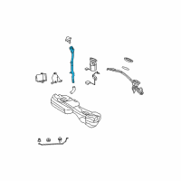 OEM BMW 328i Plastic Filler Pipe Diagram - 16-11-7-203-752