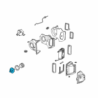 OEM 1997 Ford Explorer Blower Motor Diagram - XL2Z-19805-EA