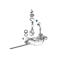 OEM Mercury Mystique Filler Cap Diagram - YS4Z-9030-PA