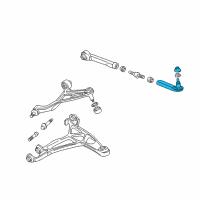 OEM 1997 Acura NSX Arm, Control End Diagram - 52340-SL0-000