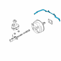 OEM Kia Borrego HOSE/PIPE Assembly-VACUU Diagram - 591502J000