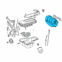 OEM 2000 Toyota Celica Intake Manifold Diagram - 17109-88603