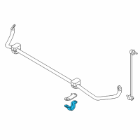 OEM 2017 BMW 650i Gran Coupe Stabilizer Support Diagram - 31-35-6-775-444