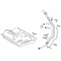 OEM Toyota Elbow Clamp Diagram - 90959-04001