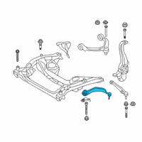 OEM 2019 BMW 750i Mount Tension Strut, Left Diagram - 31-10-6-861-151