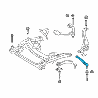 OEM 2019 BMW 740i Bottom Rubber Mount Wishbone, Right Diagram - 31-10-6-861-170