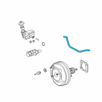 OEM Toyota Camry Hose Diagram - 44773-06090