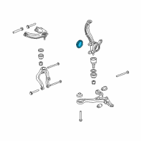 OEM 2015 Honda Crosstour Ring, Front Knuckle Diagram - 44348-TA0-A00