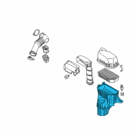 OEM 2011 Kia Soul Body-Air Cleaner Diagram - 281122K000