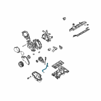 OEM 2009 Nissan Pathfinder Guide-Oil Level Gauge Diagram - 11150-7S000