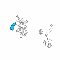 OEM 2006 Mercury Mariner Outlet Tube Diagram - 5M6Z-9B659-AA