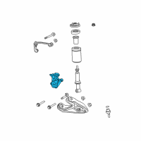 OEM 2004 Ford F-150 Heritage Knuckle Diagram - 7L3Z-3K185-A
