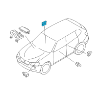 OEM 2016 BMW X3 Sensor, Driver'S Seat Diagram - 65-77-9-226-797