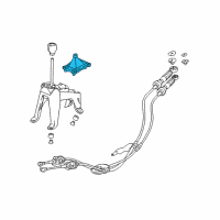 OEM 2018 Honda Accord Boot, Change Lever (Graphite Black) Diagram - 77299-TVA-A11ZA