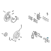 OEM Hyundai Genesis Coupe Spring-Pad Diagram - 58246-2J000