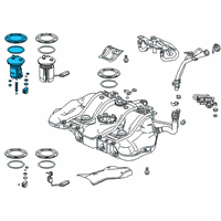 OEM SET, FUEL STRAINER Diagram - 17048-TXM-A00