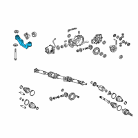 OEM Toyota Front Mount Diagram - 52380-0E020