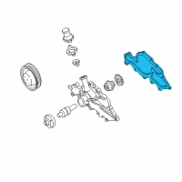 OEM 1996 Ford Windstar Gasket Diagram - F58Z-8507-A