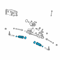 OEM 2019 Chevrolet Equinox Boot Kit Diagram - 23479355