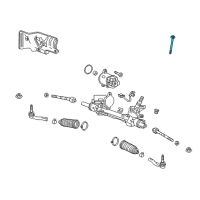 OEM 2018 Buick Regal TourX Gear Assembly Bolt Diagram - 11610913