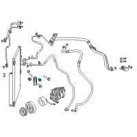 OEM 1996 Chrysler Cirrus Bolt-HEXAGON Head Diagram - 6101794