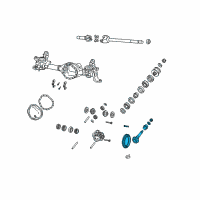 OEM 2004 Dodge Ram 3500 Gear Pkg-Ring And PINION Diagram - 5086700AB