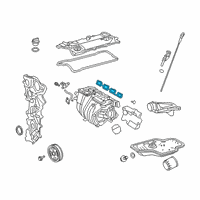 OEM Lexus NX450h+ Gasket, Intake Manifold Diagram - 17171-25010