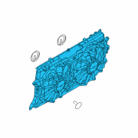 OEM Ford F-150 Fan Module Diagram - BL3Z-8C607-B