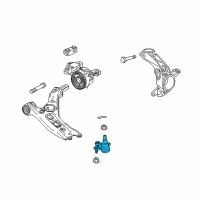 OEM 2022 Honda CR-V Ball Joint Complete, Front Diagram - 51230-TPA-J01