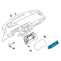 OEM 2021 Nissan Altima Control Assembly Diagram - 27500-6CA4A