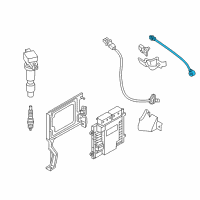 OEM 2013 Hyundai Santa Fe Sport Sensor-Knock Diagram - 39250-2G700