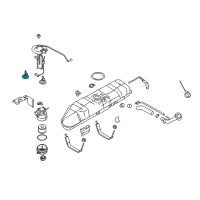 OEM 2006 Ford F-250 Super Duty Fuel Strainer Diagram - E5TZ-9J306-BA