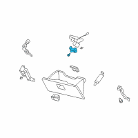 OEM 2018 Honda Civic Light Assy., Glove Box Diagram - 34254-SWA-003