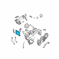 OEM 2009 Hyundai Veracruz Core Assembly-Heater Diagram - 97926-3J000