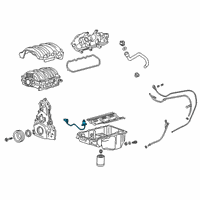 OEM 2021 Chevrolet Express 2500 Level Indicator Diagram - 12696436