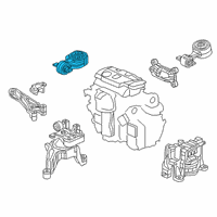 OEM 2022 Acura RDX TORQUEROD (UPPER) Diagram - 50880-TJB-A02