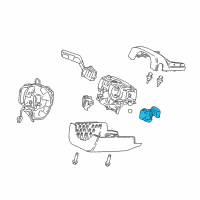 OEM 2019 Ford Fusion Wiper Switch Diagram - G3GZ-17A553-BB