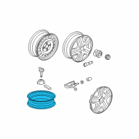 OEM 2007 Honda Fit Disk, Wheel (14X4T) (Black) (Ring Techs) Diagram - 42700-SCC-951