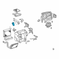 OEM Lexus Valve, Cooler Expansion Diagram - 88515-60200